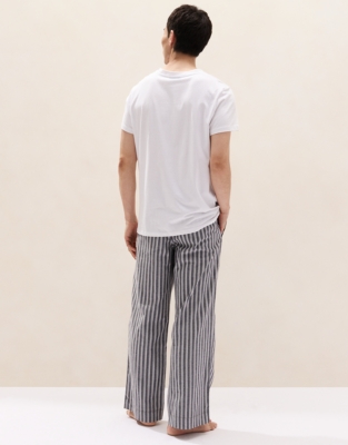 Men's Flannel Stripe Pyjama Bottoms 