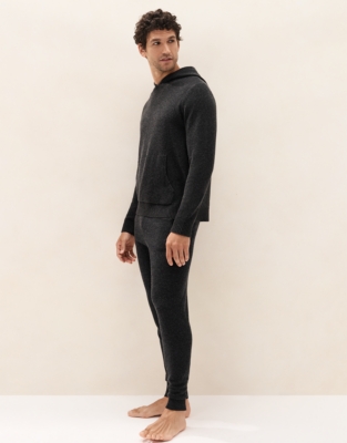 Men's Knitted Joggers with Cashmere