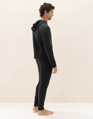 Men's Knitted Joggers with Cashmere