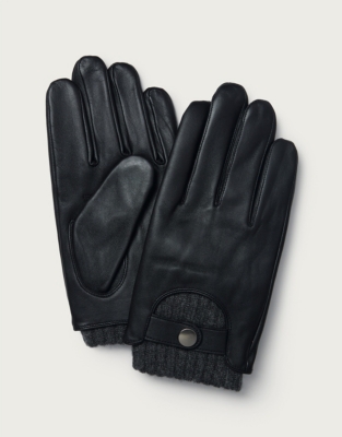 Men's leather store touchscreen gloves uk