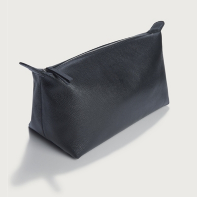 Men's Leather Wash Bag