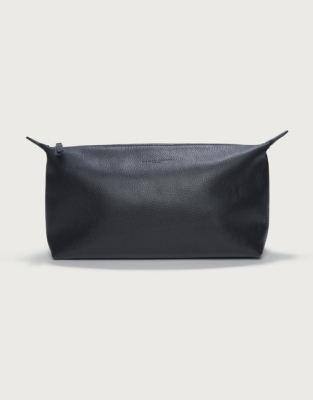 Men's Leather Wash Bag