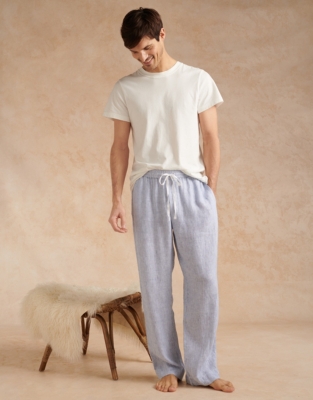 Linen pj bottoms new arrivals