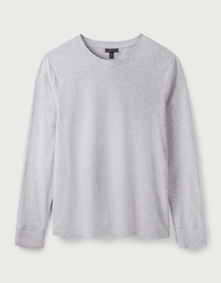 Men's Long-Sleeve Pyjama Top | Men's Clothing | The White Company UK