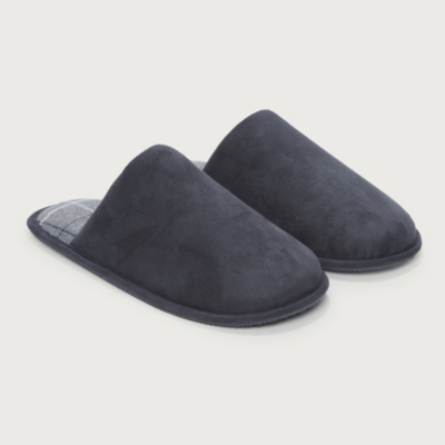 Men's Micro Suede Mule Slippers