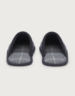 Men's Micro Suede Mule Slippers