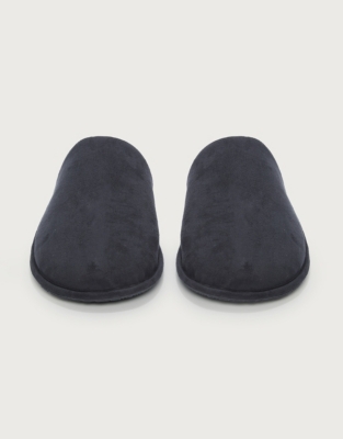 Men's Micro Suede Mule Slippers