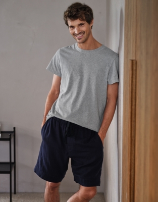 Men's Pajama Top - Mid Gray Marl