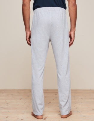 mens cuffed fleece pyjama bottoms