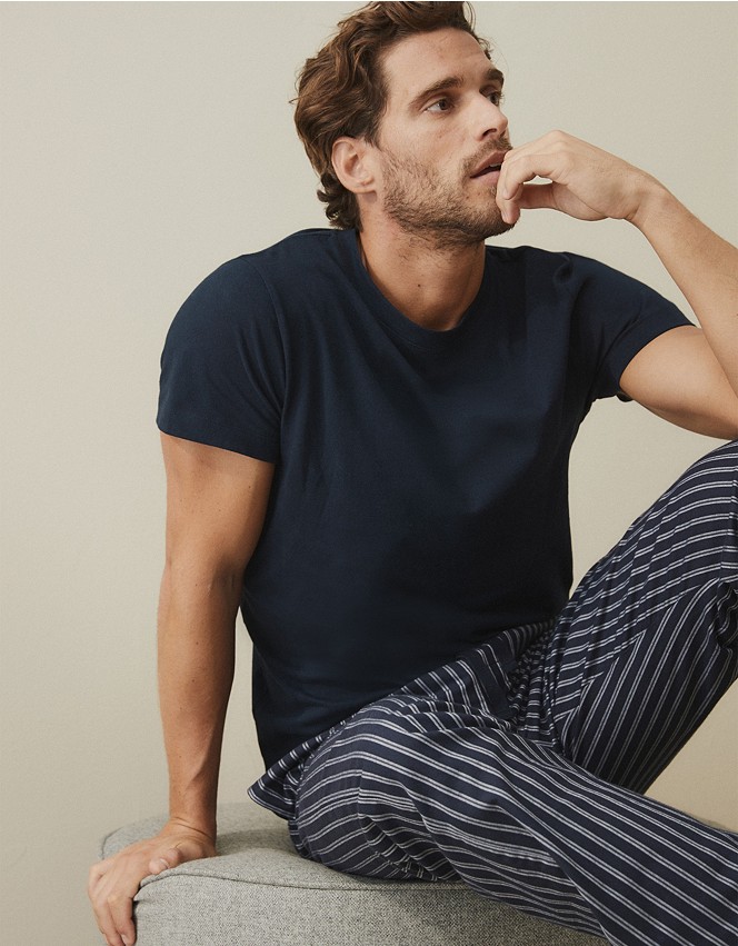 Men’s Pyjama Top | Men's Nightwear | The White Company UK