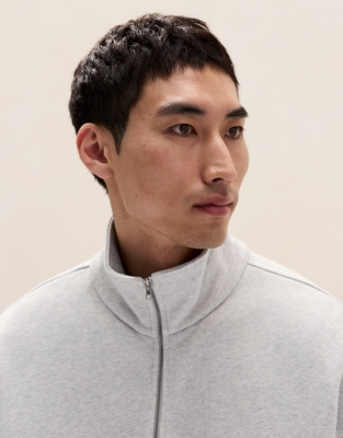 Men's Relaxed Half Zip Sweatshirt