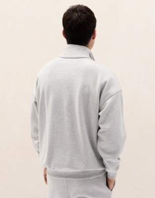Men's Relaxed Half Zip Sweatshirt