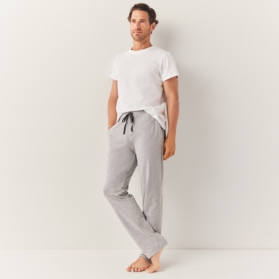 Men's Rib Trim Pyjama Bottoms