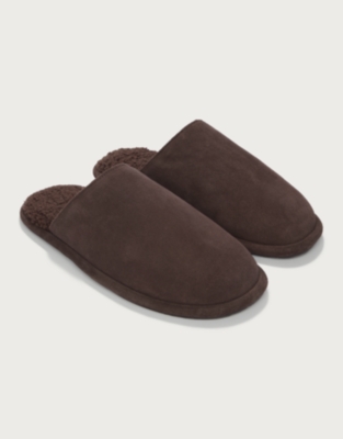 Men's Suede Mule Slipper
