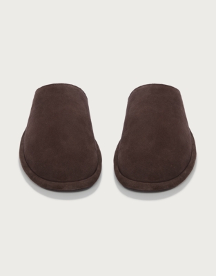 Men's Suede Mule Slipper
