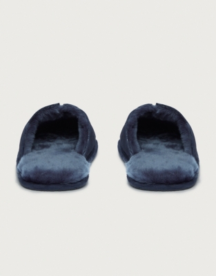 Men’s Suede Mule Slippers