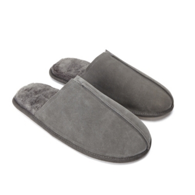 white company mule slippers