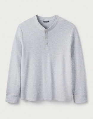 Men's Waffle Henley