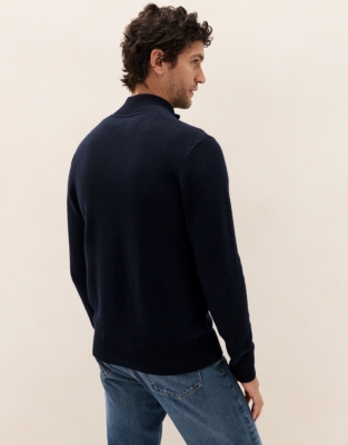 Men's Wool Half-Zip Jumper