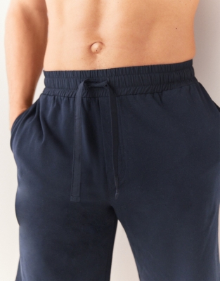 Men's Woven Waistband Pajama Shorts