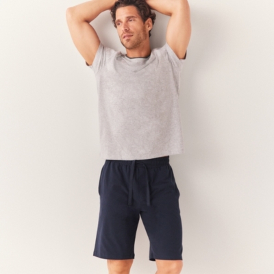 Men's Woven Waistband Pyjama Shorts