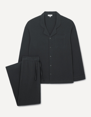 Mens Double Cotton Pyjama Set