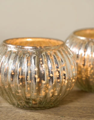 Mercury Tealight Holders – Set of 2