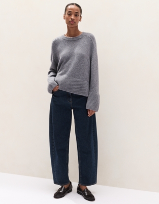 Merino Cashmere Crew Neck Jumper
