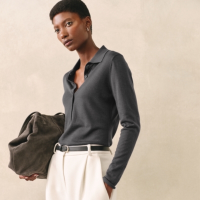 Merino Wool Collared Jumper