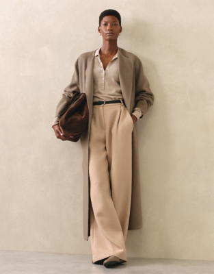 Merino Wool Collared Jumper