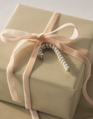 Metallic Champagne Wrapping Paper – 10m