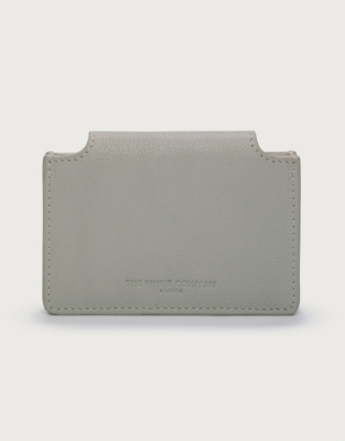 Metallic Suede Concertina Card Holder Bags & Purses The White