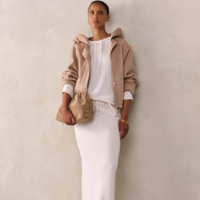 Milano Knitted Tube Skirt with Cotton