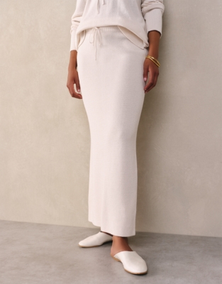 Milano Knitted Tube Skirt with Cotton