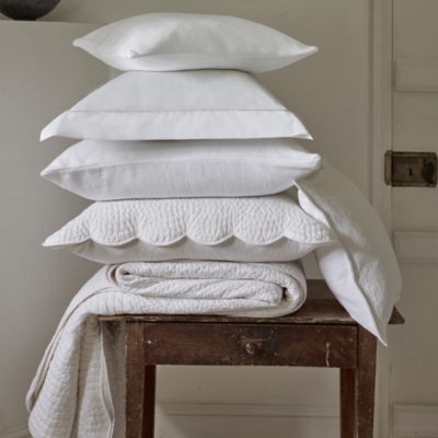 Milfield Scallop Edge Cushion