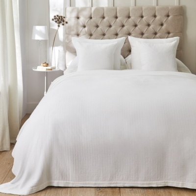 Milford Bedspread & Cushion Covers Bedroom Sale The White Company UK