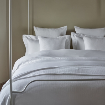 Milford Bedspread & Cushion Covers Bedroom Sale The White Company UK