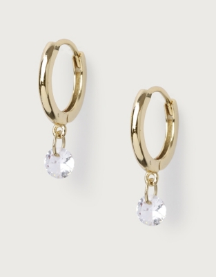 White company outlet earrings