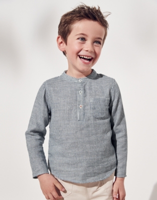 Mini-Gingham Shirt | New In Children's | The White Company US