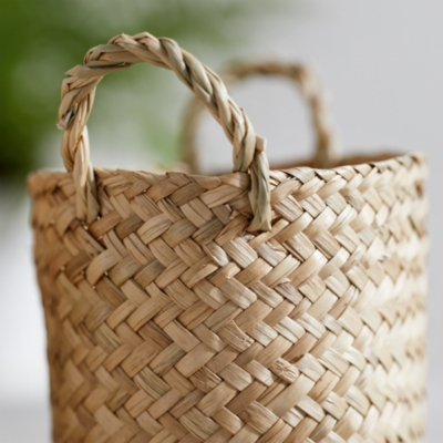 Mini Seagrass Baskets Set of 3 Home & Bath The White Company US