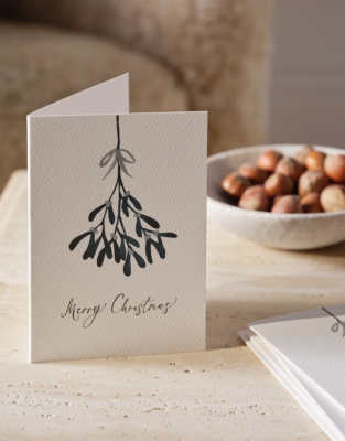 Mistletoe Charity Christmas Cards – Set of 12