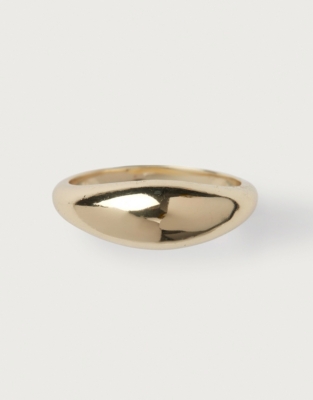 Mixed Metal Dome Ring