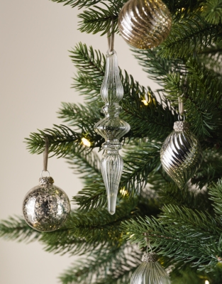 Mixed Vintage Glass Decorations – Set of 13