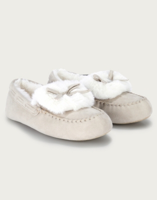 White moccasin slippers new arrivals