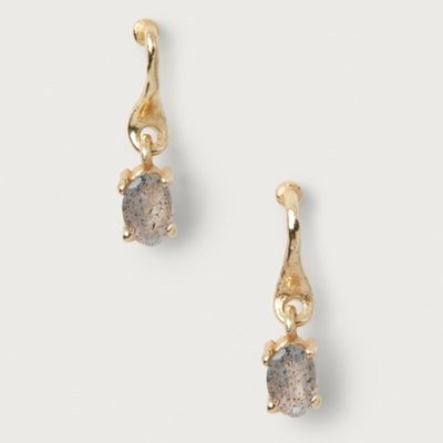 Moonstone Mini Drop Stud Earring