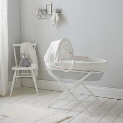 Moses Basket Folding Stand Nursery The White Company UK