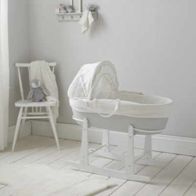Moses Basket Rocking Stand Nursery The White Company UK