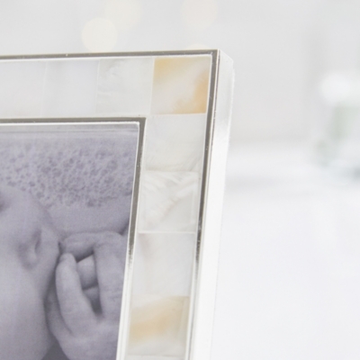 Mother of Pearl Photo Frame 3x3” Photo Frames The White Company UK