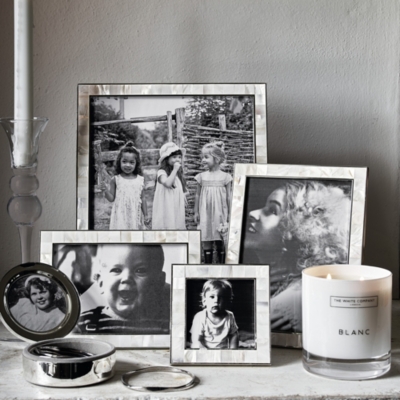 Mother of Pearl Photo Frame 5x7” Photo Frames The White Company UK