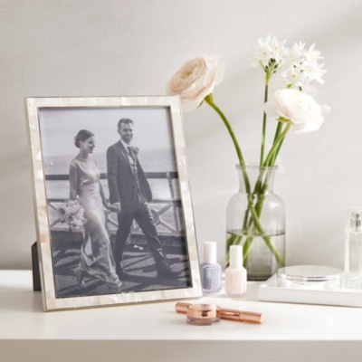 Mother of Pearl Picture Frame 8x10”